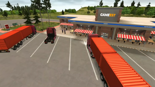 اسکرین شات بازی Euro Truck Simulator Game 2