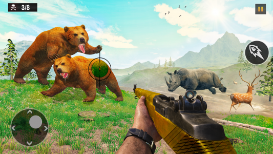 اسکرین شات بازی Jungle Bear Hunting Simulator 6