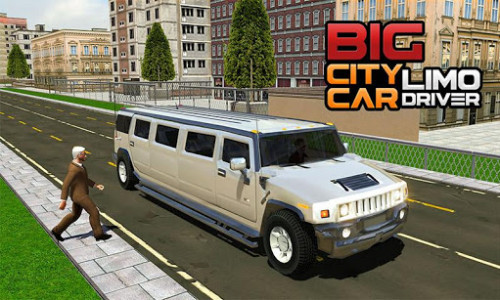 اسکرین شات بازی Big City Limo Car Driving Simulator : Taxi Driving 7