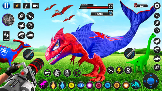 اسکرین شات بازی Wild Dino Animal Zoo Hunter 4