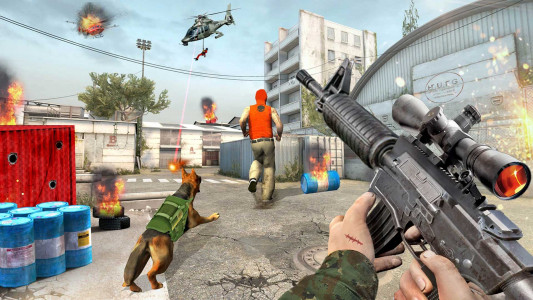 اسکرین شات بازی Army Commando fps shooting sim 7