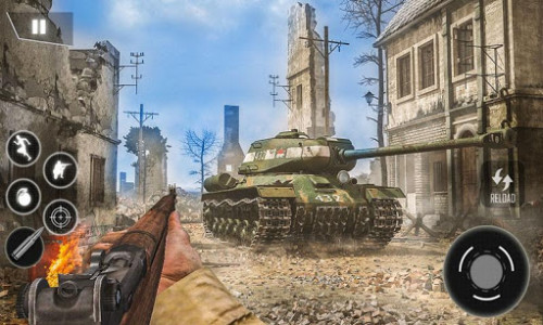 اسکرین شات بازی World War Survival Heroes:WW2 FPS Shooting Games 7