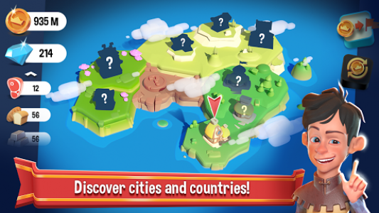 اسکرین شات بازی Crafty Town - Merge City Kingdom Builder 4