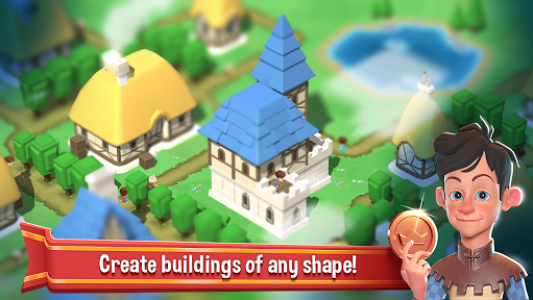 اسکرین شات بازی Crafty Town - Merge City Kingdom Builder 2