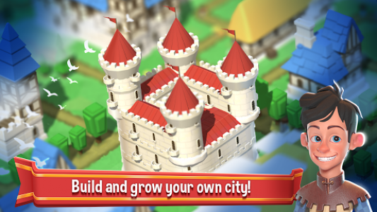 اسکرین شات بازی Crafty Town - Merge City Kingdom Builder 3