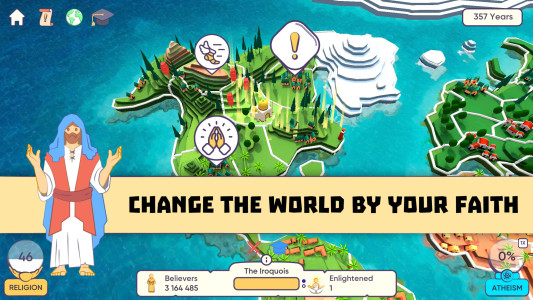اسکرین شات 3 بازی Religion Inc. God Simulator
