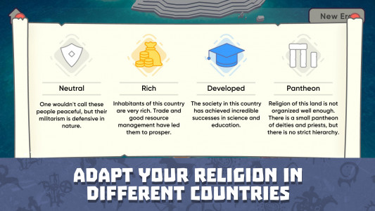 اسکرین شات بازی Religion Inc. God Simulator 4