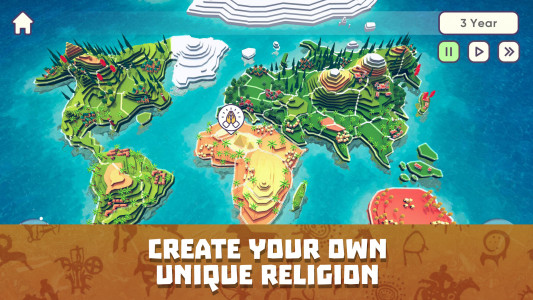 اسکرین شات بازی Religion Inc. God Simulator 2