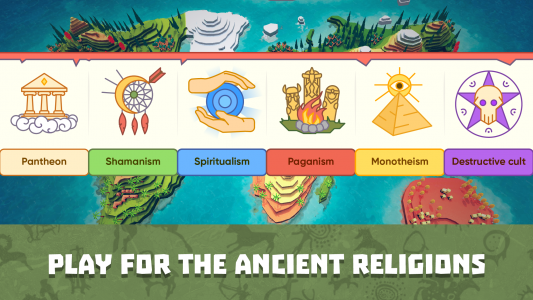 اسکرین شات بازی Religion Inc. God Simulator 1