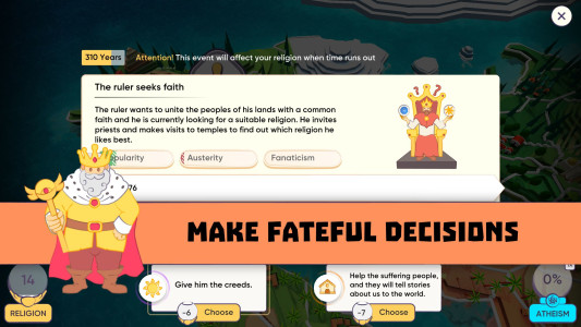 اسکرین شات 2 بازی Religion Inc. God Simulator