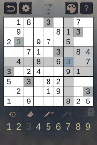 اسکرین شات بازی Wolf And Moon : Sudoku 7