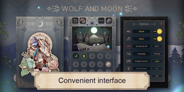 اسکرین شات 2 بازی Wolf And Moon : Sudoku