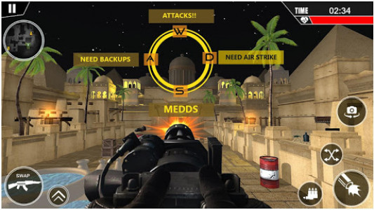 اسکرین شات بازی Grand Gun War Shoot 3D 1