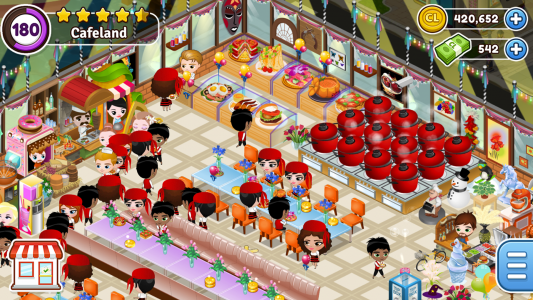 اسکرین شات بازی Cafeland - Restaurant Cooking 3