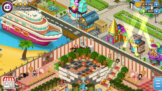 اسکرین شات بازی Cafeland - Restaurant Cooking 6
