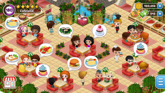 اسکرین شات بازی Cafeland - Restaurant Cooking 5