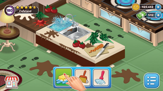 اسکرین شات بازی Cafeland - Restaurant Cooking 3