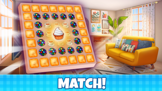 اسکرین شات بازی Manor Cafe - Match 3 Puzzle 8