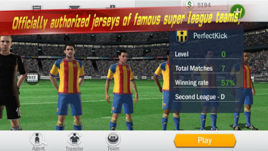 اسکرین شات بازی Top League Soccer 5