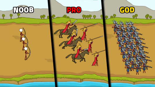 اسکرین شات 6 بازی Stickmans War: Legend Kingdoms