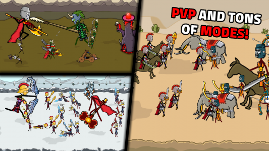 اسکرین شات 4 بازی Stickmans War: Legend Kingdoms