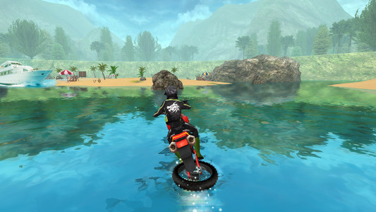 اسکرین شات بازی Bike Racing : Water Bike Games 2