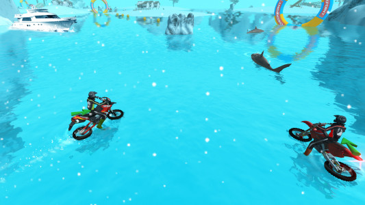 اسکرین شات بازی Bike Racing : Water Bike Games 3