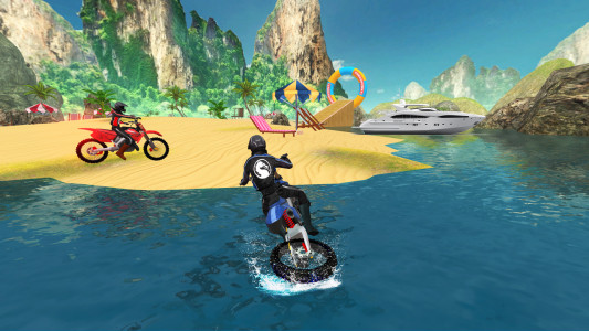 اسکرین شات بازی Bike Racing : Water Bike Games 4