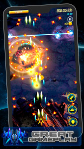 اسکرین شات 3 بازی Galaxy Aliens Shooter 2025