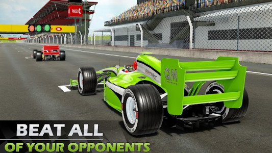 اسکرین شات برنامه Formula Car Racing : Crazy Car 5