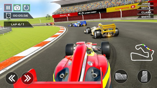 اسکرین شات برنامه Formula Car Racing : Crazy Car 2