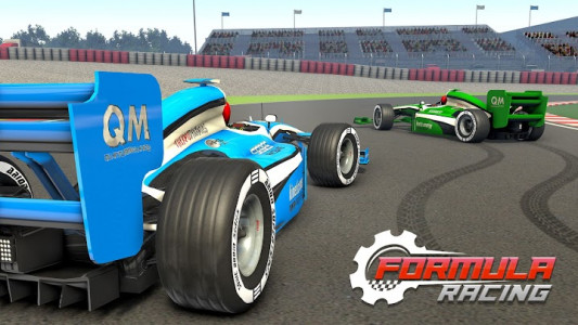 اسکرین شات برنامه Formula Car Racing : Crazy Car 3