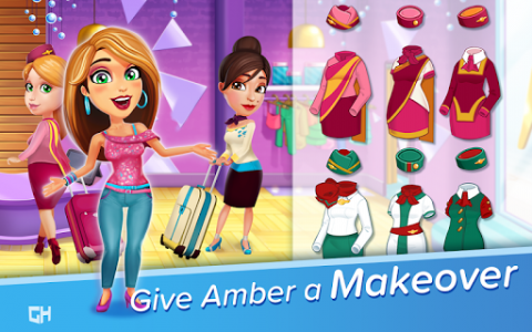اسکرین شات بازی Amber's Airline - 7 Wonders ✈️ 3