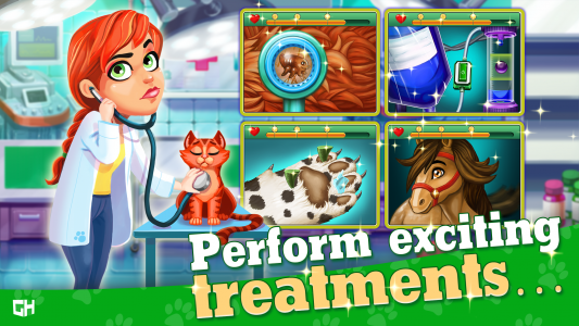 اسکرین شات 1 بازی Dr. Cares - Pet Rescue 911