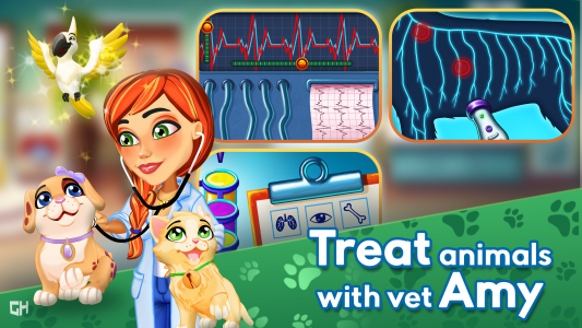 اسکرین شات بازی Dr. Cares - Amy's Pet Clinic 1