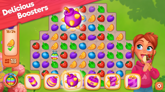 اسکرین شات بازی Delicious B&B: Decor & Match 3 4