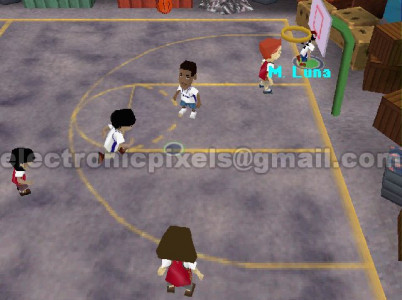 اسکرین شات بازی بسکتبال حیاط خلوت 2