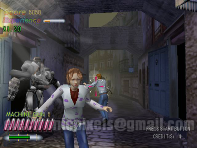 اسکرین شات بازی نشانه روی مرگ (Death Crimson OX) 1