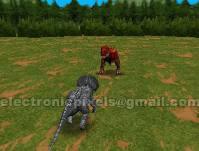 اسکرین شات بازی پادشاه دایناسورها 2