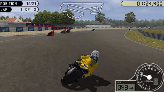 اسکرین شات بازی موتو GP 2
