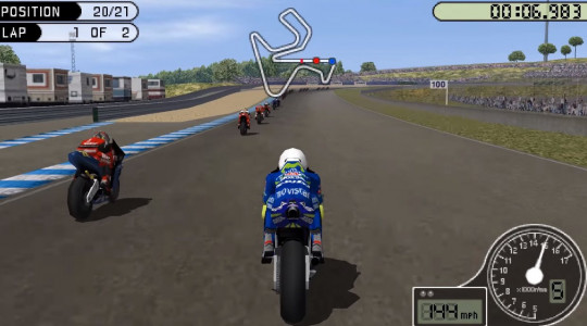 اسکرین شات بازی موتو GP 1