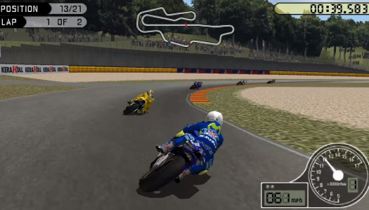 اسکرین شات بازی موتو GP 3