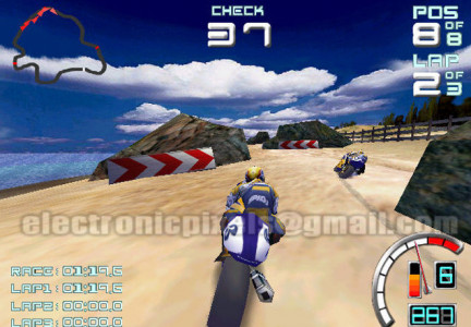 اسکرین شات بازی مسابقات موتور سوزوکی 2