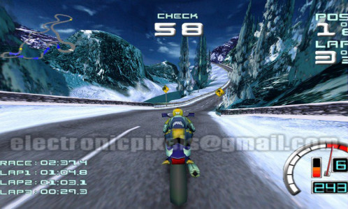 اسکرین شات بازی مسابقات موتور سوزوکی 3