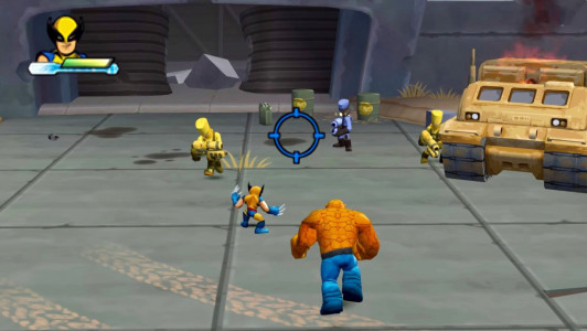 اسکرین شات بازی جوخه قهرمانان مارول 3