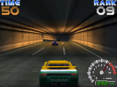 اسکرین شات بازی مسابقات اتومبیل Ridge Racer 3