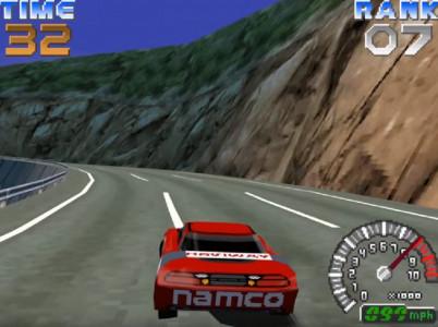 اسکرین شات بازی مسابقات اتومبیل Ridge Racer 4