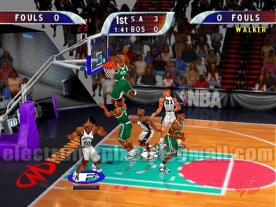 اسکرین شات بازی بسکتبال NBA Hoopz 2