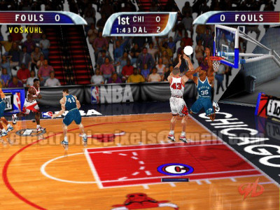 اسکرین شات بازی بسکتبال NBA Hoopz 1