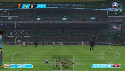 اسکرین شات بازی فوتبال  PES 2017 2